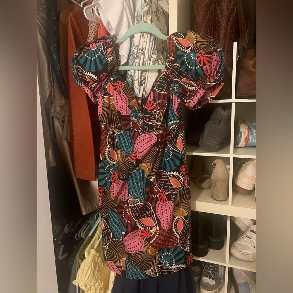 Farm Rio Shell Mix Mini Dress - Picture 3 of 5